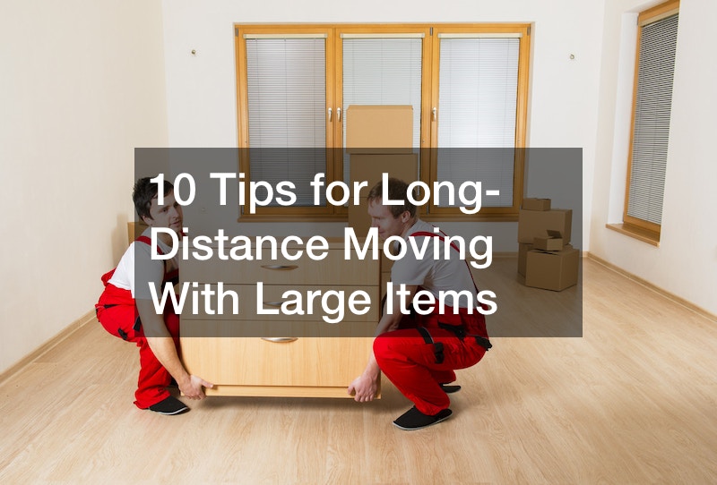 moving with large items