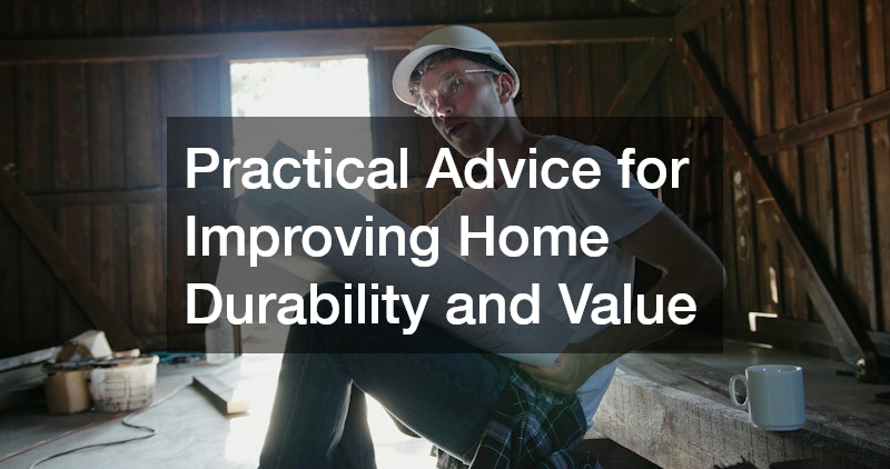 Practical Advice for Improving Home Durability and Value